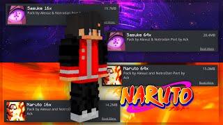 TOP 4 NARUTO PVP TEXTURE PACKS FOR MCPE/MCBE