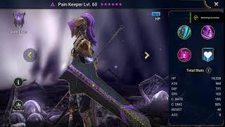 Raid Shadow Legends Hero Showcase Pain Keeper lv 60