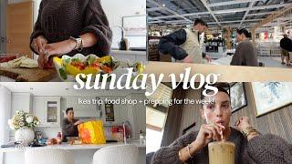 Spend a sunday with us | prepping for a new week, Ikea trip, food shop