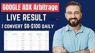 Google Adx Arbitrage Live Earning Proof | I Tested Native Ads Traffic