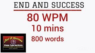 800 WORDS || 80 WPM || 10 MINS #education #steno #stenodictation #stenography #stenographer