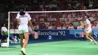 Susi Susanti -- Badminton -- Barcelone 1992