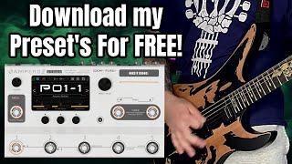 DOWNLOAD My HOTONE AMPERO II STAGE PRESETS FOR FREE