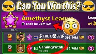 From GOLD League to AMETHYST League in 8 Ball Pool - Hackers Stole all my Coins - GamingWithK