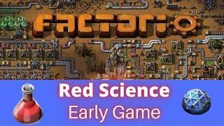 Factorio Best Start for Beginners (Red Science Pack)