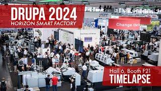 Horizon Booth Timelapse | Drupa 2024