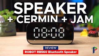 Speaker + cermin + jam meja = 130 ribu?! ROBOT RB560 Bluetooth Speaker Review Indonesia