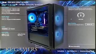 intel Core i5 12400 ASUS PRIME H610M-K D4 ZOTAC RTX3060 BMS Gaming PC Build