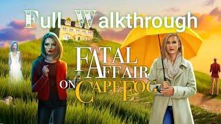 Fatal Affair on Cape Fog Full Game Walkthrough (By Midnight Adventures LLC)