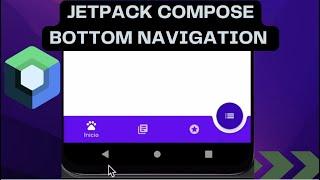 Bottom Navigation en Android Jetpack Compose. Navegación inferior.