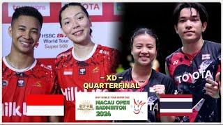 Ruttanapak Oupthong/Jhenicha vs Dejan Ferdinansyah/Gloria Widjaja | Macau Open 2024 Badminton