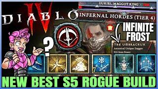 Diablo 4 - New Best S5 Highest Damage Rogue Build Guide - New OP Barrage Combo = EASY FAST Endgame!