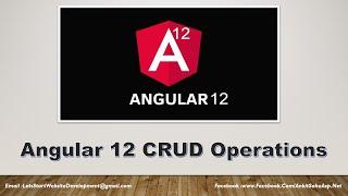 Angular Crud Example | Simple Crud Application In Angular 12