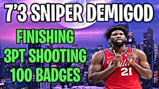 BEST CENTER BUILD 2K22 NEXT GEN (BEST 7'3 SNIPER 2 WAY 3 LEVEL SCORER BUILD WITH 100 BADGES)