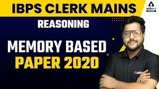 IBPS CLERK MAINS 2022 | Reasoning | Memory Based Paper 2020