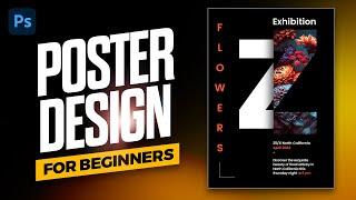 Poster Design Photoshop Tutorial for Beginners !!