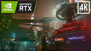 Cyberpunk 2077 | Free Roam Walking Through Night City Streets | PC RTX ULTRA