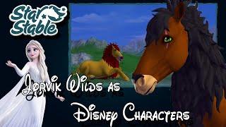 Star Stable Online - Jorvik Wild Horses as Disney Characters (Selfmade Horse Coats)