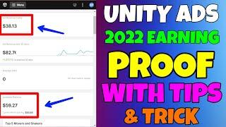 Unity ads Payment proof | Unity ads self earning trick | Unity ads earning proof