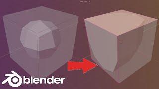 Blender: Edge Creases And How To Use Them.