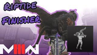 Riptide Finishing Move (SEASON 5 BATTLE PASS) | Modern Warfare 3 | Season 5