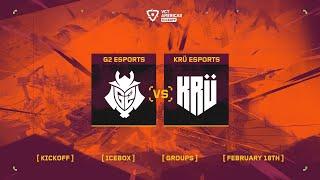 G2 Esports vs. KRÜ Esports - VCT Americas Kickoff - Group Stage D3 - Map 1