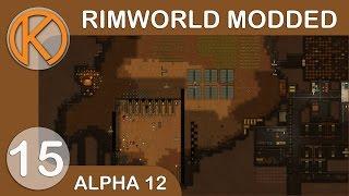 RimWorld Zombie Apocalypse - Poison Ship [15] - Let's Play RimWorld Alpha 12 Modded