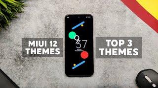 Top 3 MIUI 12 Premium Themes For July 2021 | Best Themes For MIUI 12 | 2021