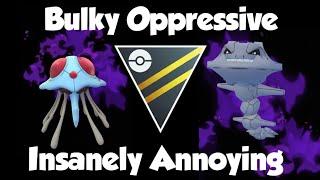 BULKY OPPRESSIVE & INSANELY ANNOYING Ultra League FT Shadow Tentacruel Alolan Sandslash & Steelix