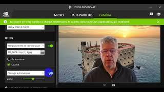 Utilisez NVIDIA Broadcast (webcam) dans OBS Studio