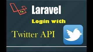 Laravel twitter login (L.5.6)