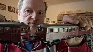 ( Episode 40 ) Umgebauter ETA 150 "Akkublitz" mit Steuerwagen von Märklin mit HLA und mlD3