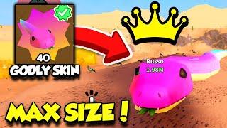 I Became A MAX SIZE SNAKE And Got A GODLY SKIN!!