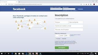 How to create the Facebook homepage with HTML and CSS?