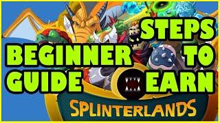 HOW TO PLAY SPLINTERLANDS | HOW TO EARN MONEY ON SPLINTERLANDS | EARN THRU NFT | BEGINEER GUIDE