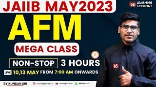JAIIB AFM MEGA CLASS #1 | AFM EXAM 2023 | MOST IMPORTANT TOPICS | JAIIB MAY 2023