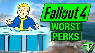 FALLOUT 4: Top 10 WORST PERKS in Fallout 4! (Most USELESS and TERRIBLE Perks In the Game)