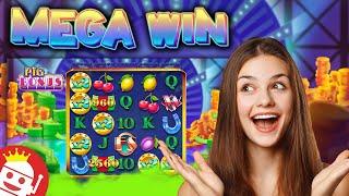 MAGIC PIGGY  HACKSAW  MEGA WIN  NATURAL BONUS TRIGGER!