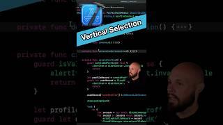 Xcode Tip - Vertical Code Selection #iosdeveloper #swift #xcode