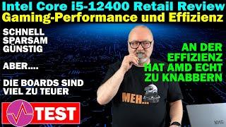 Intel Core i5-12400 DDR4 & DDR5 vs. AMD Ryzen 5 5600X im Gaming-Performance-Test. So geht sparsam!