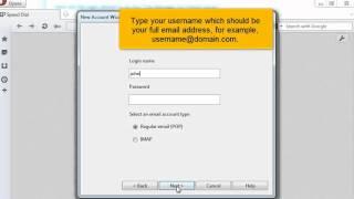 Configuring a POP email account in Opera Mail