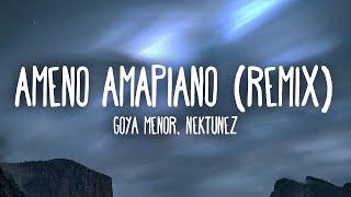 Goya Menor, Nektunez - Ameno Amapiano Remix | you want to bamba, you want to chill with the big boys