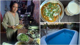 Mummy ne Sunday ko funday bnaya  || Pool mai sabhi ne enjoy kiya || kolkata || alkagarwal