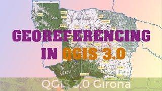 How to georeference in QGIS 3.0|Georefencing in QGIS|QGIS Plugins- arcgis online- analysis- latitude