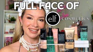 FULL FACE OF *VIRAL* ELF MAKEUP