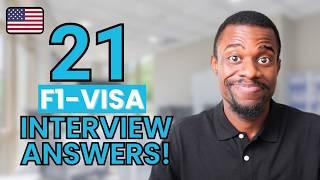 Top 21 F1 (Student) Visa Interview Questions and Answers For USA