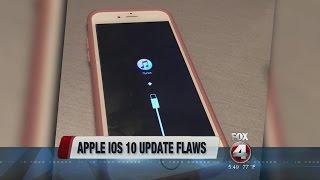 Apple IOS 10 Update Causing Problems