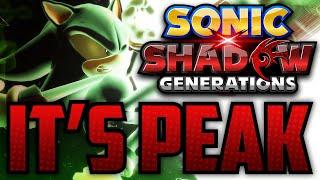 Sonic X Shadow Generations Will Be Peak!