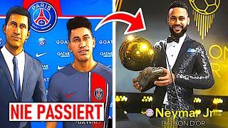 ICH RETTE DIE KARRIERE VON NEYMAR & ER GEWINNT 6 BALLON D'ORS !!!  EA FC 24 Karriere Simulation