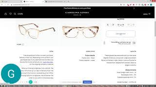 Auditing Fashion glasses Store on Magento